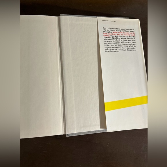 📚BOOK SALE 5 for $20📚 The Quick & Easy Way To Effective Speaking Dale Carnegie - Picture 7 of 9